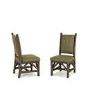 Rustic Dining Side Chair #1164 (Shown in Ebony Finish) La Lune Collection