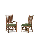 Rustic Dining Arm Chair #1206 & Dining Side Chair #1204 (shown in Natural Finish) La Lune Collection