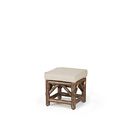 Rustic Stool #1146 (Shown in Natural Finish w/Optional Loose Cushion) La Lune Collection