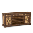 Rustic TV Cabinet #2604 (Shown in Natural Finish) La Lune Collection