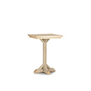 Rustic Bar Table #3049 with Optional Cedar Top (Shown in a Custom Finish - Taupe with Taupe Cedar Top) La Lune Collection