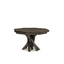 Rustic Table with Willow Top #3102 (Shown in Ebony Finish) La Lune Collection