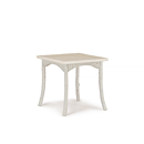 Rustic Dining Table #3183 (Shown in Custom Finish - Antique White with Antique White Pine Top)  La Lune Collection