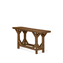 Rustic Console Table #3210 (Shown in Natural Finish) La Lune Collection