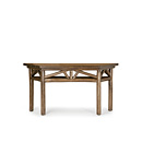 Rustic Console Table with Cedar Top #3268 (Shown in Kahlua & Optional Cedar Top) La Lune Collection