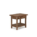 Rustic Side Table #3285 shown in Natural Finish (on Bark) La Lune Collection