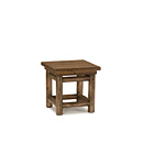 Rustic End Table #3290 w/Optional Cedar Top (Shown in Kahlua Finish) La Lune Collection