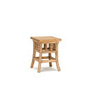 Rustic Table #3377 (Shown in Pecan Finish with Optional Light Cedar Top) La Lune Collection
