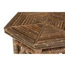 Rustic Table with Willow Top #3430 (Shown in Natural Finish) La Lune Collection