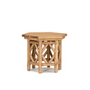 Rustic Table #3431 (Shown in Pecan Finish with Optional Cedar Top) La Lune Collection