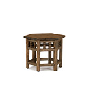 Rustic Side Table #3440 (shown in Kahlua Finish with Optional Cedar Top) La Lune Collection