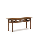 Rustic Console Table #3476 (Shown in Natural Finish with Medium Pine Top) La Lune Collection