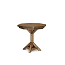 Rustic Dining Table #3544 (Shown in Kahlua Finish with Medium Cedar Plank Top) La Lune Collection