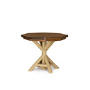 Rustic Dining Table #3544 (Shown in Desert Finish with Medium Pine Top) La Lune Collection