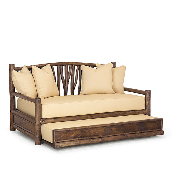 Rustic Trundle Daybed #4672 (Shown in Kahlua Finish)
