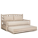 Rustic Trundle Daybed #4672 (shown in Bone Finish) La Lune Collection