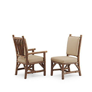 Rustic Dining Side Chair 1208, 1209, Arm Chair 1210, 1211