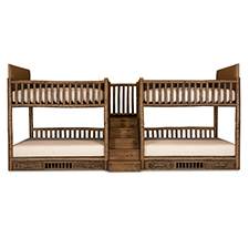 Custom Bunk Bed with Stairs