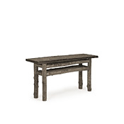 Rustic Console Table with Willow Top #3278