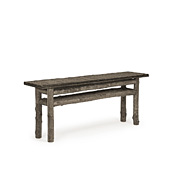 Rustic Console Table with Willow Top #3282