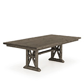 Trestle Dining Table with Pine Top #3492