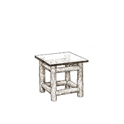 Rustic End Table Base Only #3292